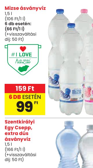 Mizse ásványvíz