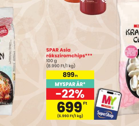 SPAR Asia ráksziromchips***