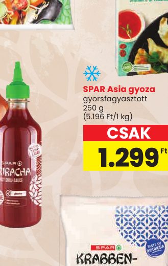 SPAR Asia gyoza