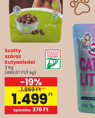 Scotty száraz kutyaeledel