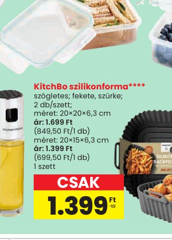KitchBo szilikonforma****