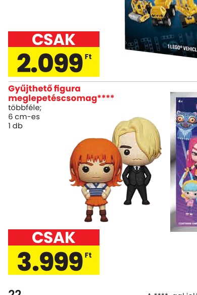 Gyűjthető figura meglepetéscsomag****