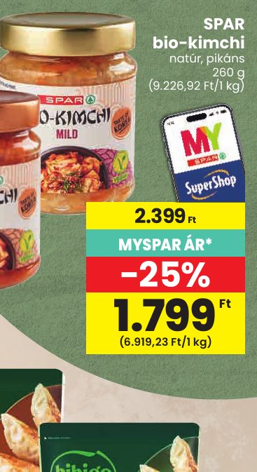 SPAR bio-kimchi
