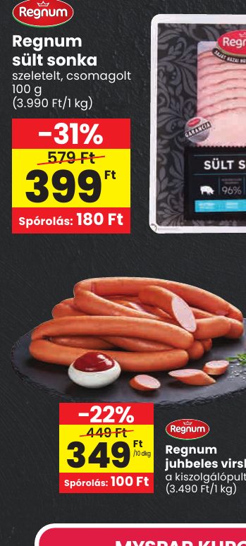 Regnum sült sonka