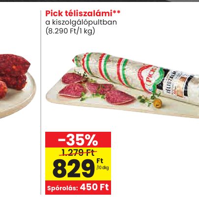 Pick téliszalámi**