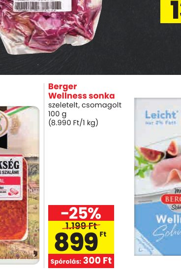 Berger Wellness sonka