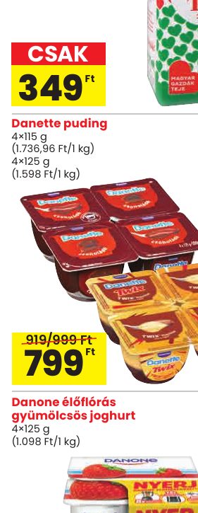 Danette puding