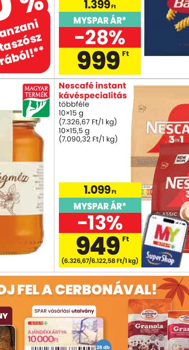 Nescafé instant kávéspecialitás