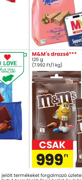 M&M's drazsé***