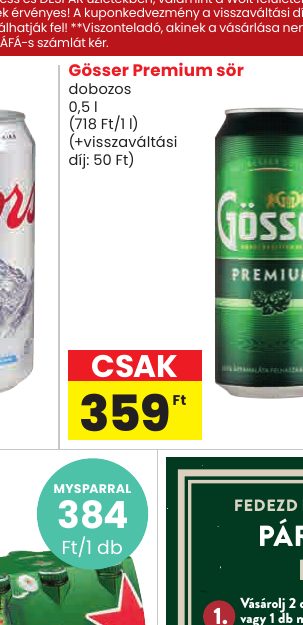 Gösser Premium sör