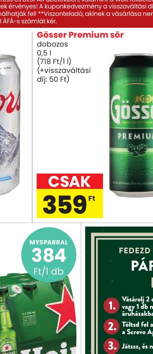 Gösser Premium sör