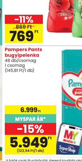 Pampers Pants bugyipelenka