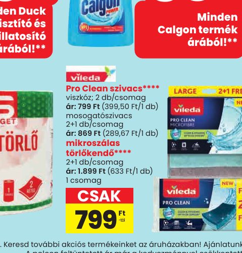 Pro Clean szivacs****