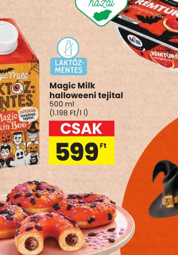 Magic Milk halloweeni tejital