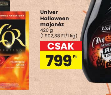 Univer Halloween majonéz