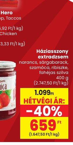 Háziasszony extradzsem