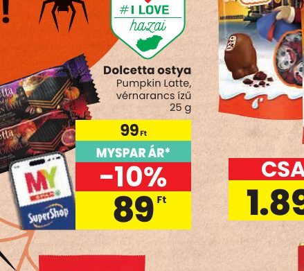 Pumpkin Latte, vérnarancs ízű 25 g