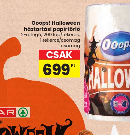 Ooops! Halloween háztartási papírtörlő