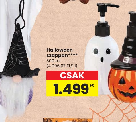 Halloween szappan****