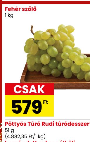 Fehér szőlő