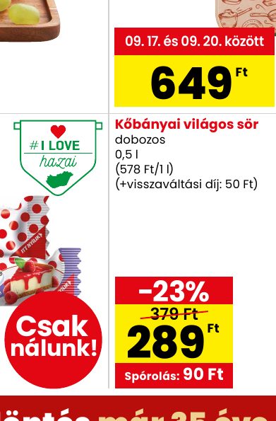 Kőbányai világos sör
