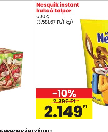 Nesquik instant kakaóitalpor