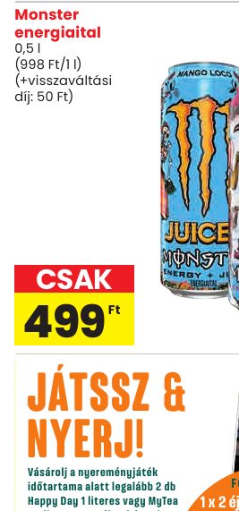 Monster energiaital