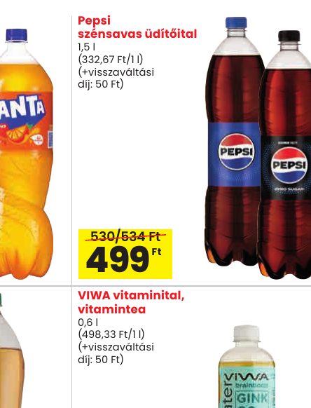 Pepsi szénsavas üdítőital