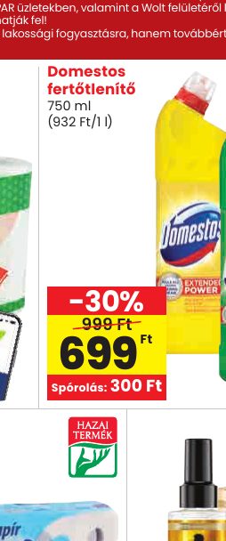 Domestos fertőtlenítő