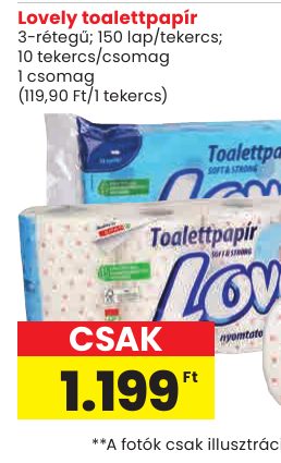 Lovely toalettpapír