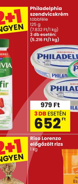 Philadelphia szendvicskrém