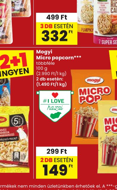 Mogyi Micro popcorn***