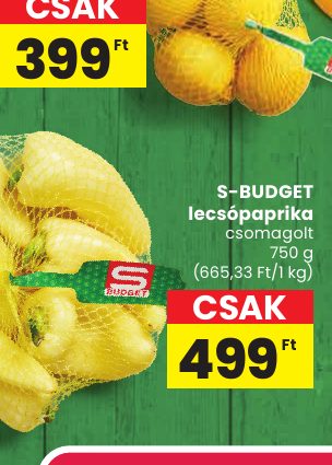 S-BUDGET lecsópaprika