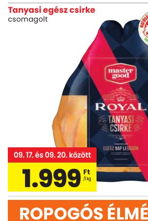 Tanyasi egész csirke