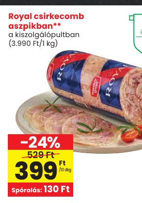 Royal csirkecomb aszpikban**
