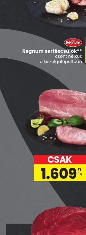 Regnum sertéscsülök**