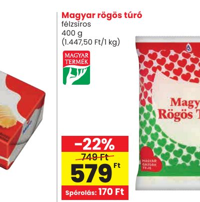 Magyar rögös túró
