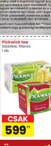Pickwick tea