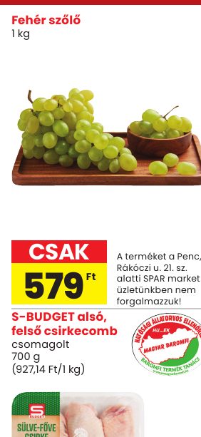 Fehér szőlő