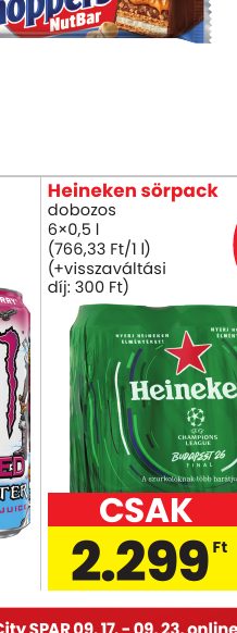 Heineken sörpack