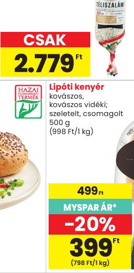 Lipóti kenyér