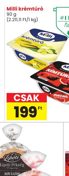 Milli krémtúró