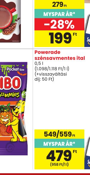 Powerade szénsavmentes ital