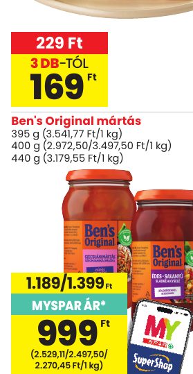 Ben's Original mártás
