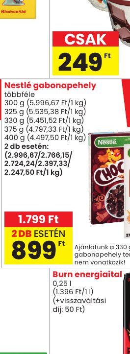 Nestlé gabonapehely