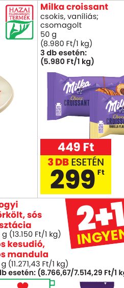 Milka croissant