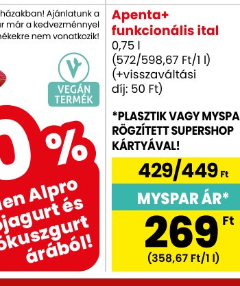 Apenta+ funkcionális ital