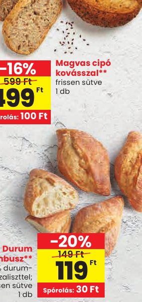 Magvas cipó kovásszal**