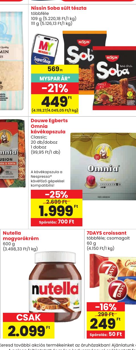 Nissin Soba sült tészta