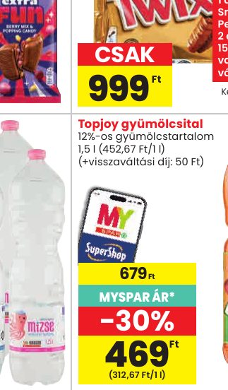 Topjoy gyümölcsital
